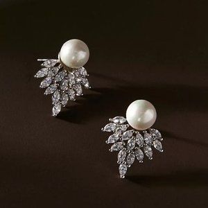 Anthropologie Marquise Cluster Earrings